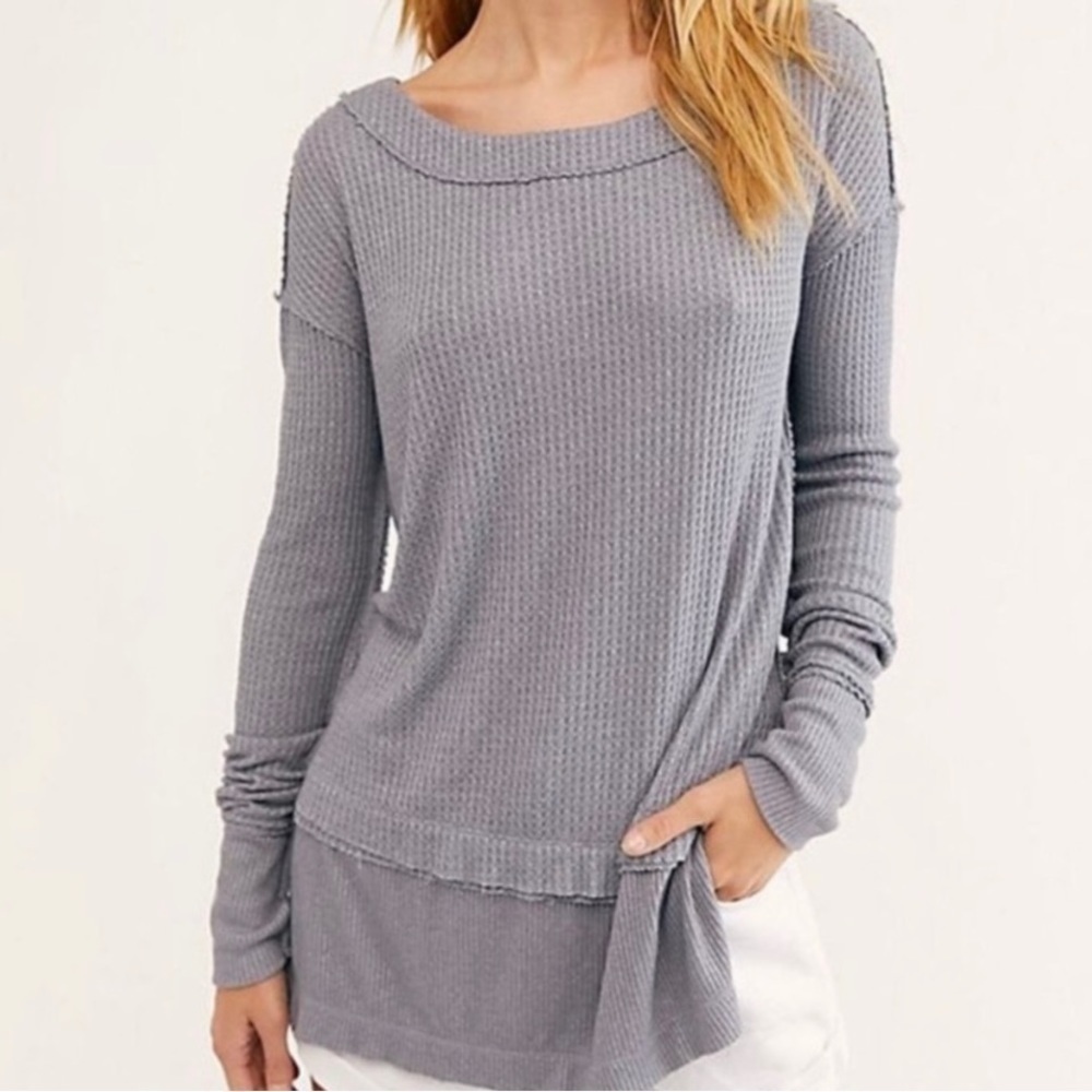 Free People We The Free North Shore Thermal Tunic Size XS